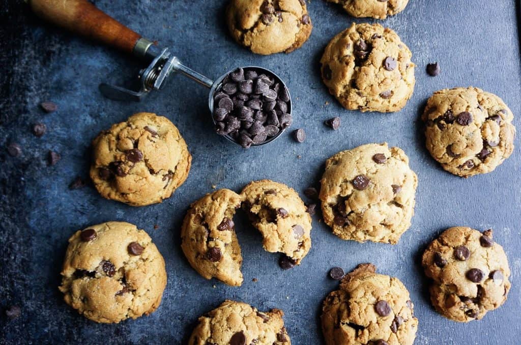 Nutella Stuffed Chocolate Chip Cookies | a sweet twist on an american classic!