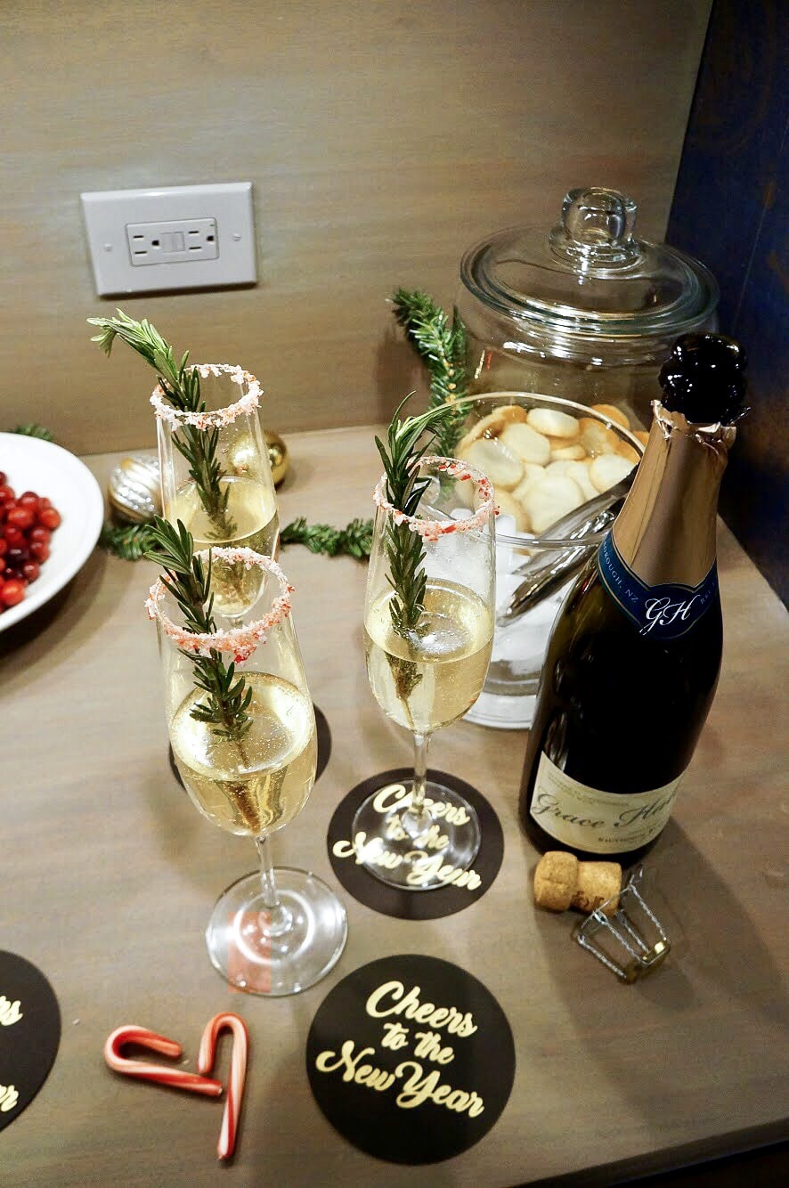new years eve at home festive cocktails