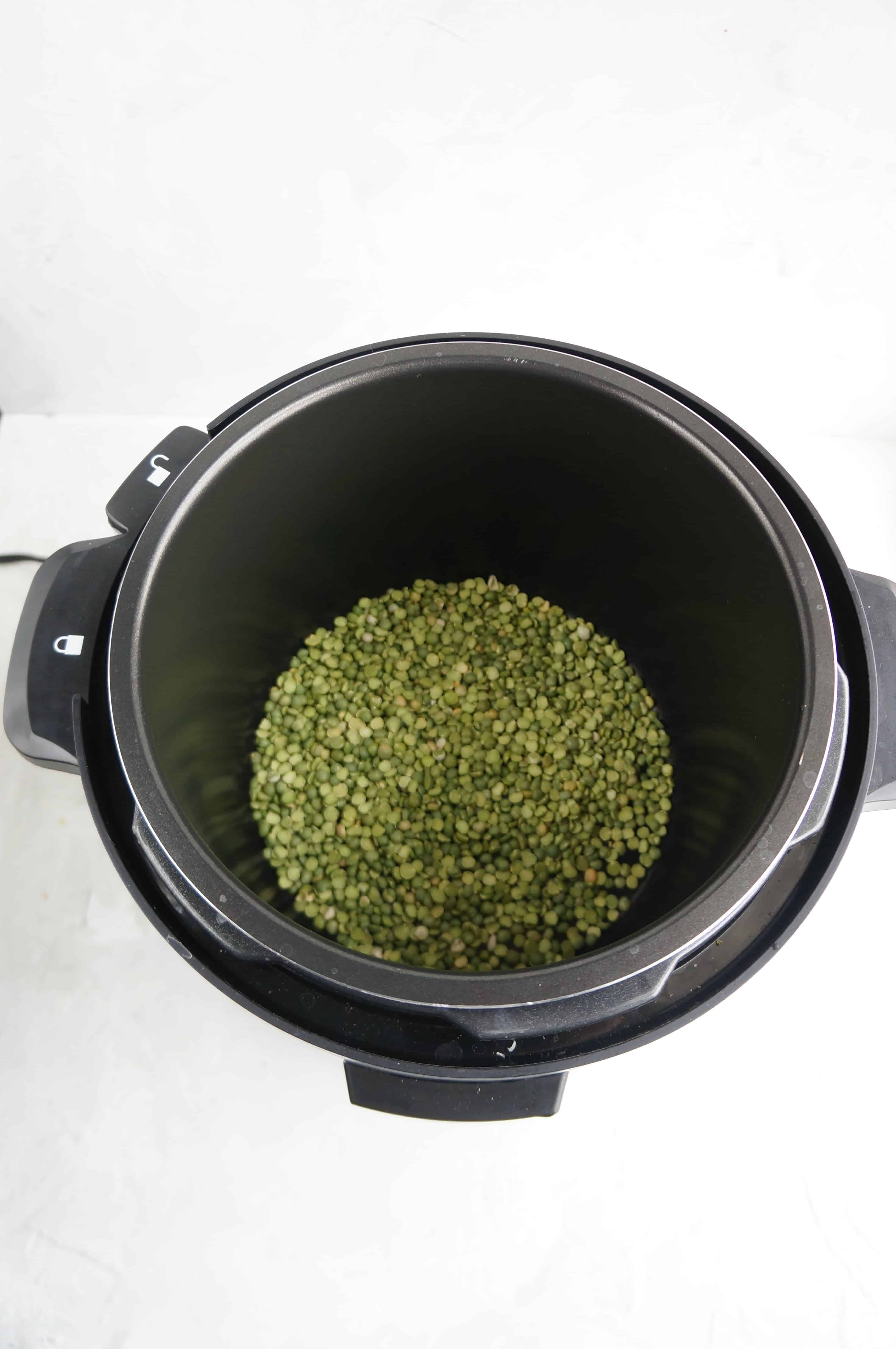 split pea hummus split peas in instantpot