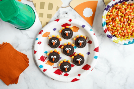 double stuffed turkey cookie