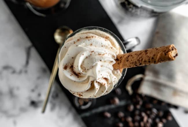 mocha Irish coffe