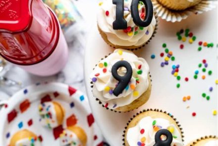 new years cupcake