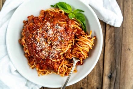 spaghetti bolognese