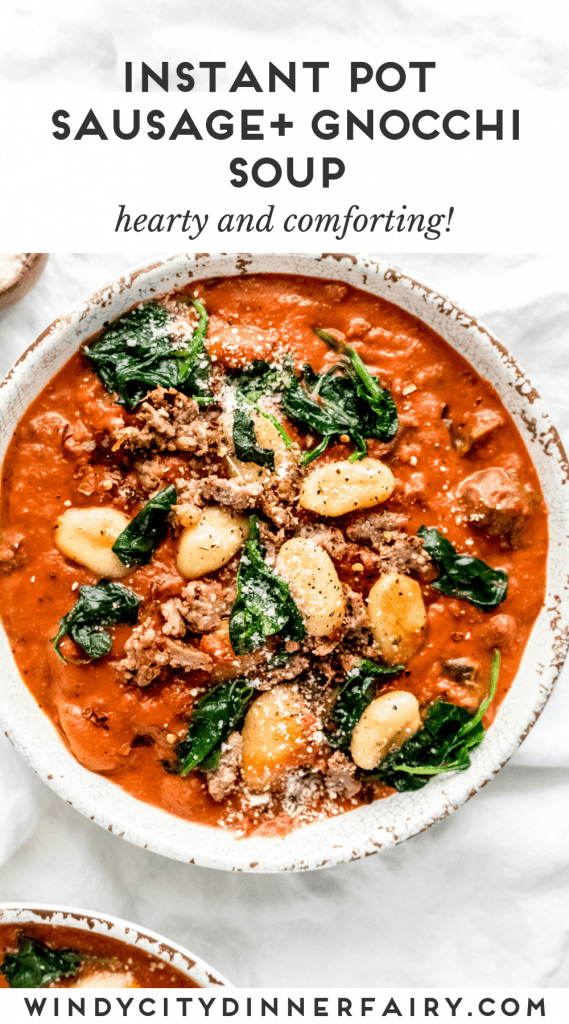 sausage and gnocchi soup