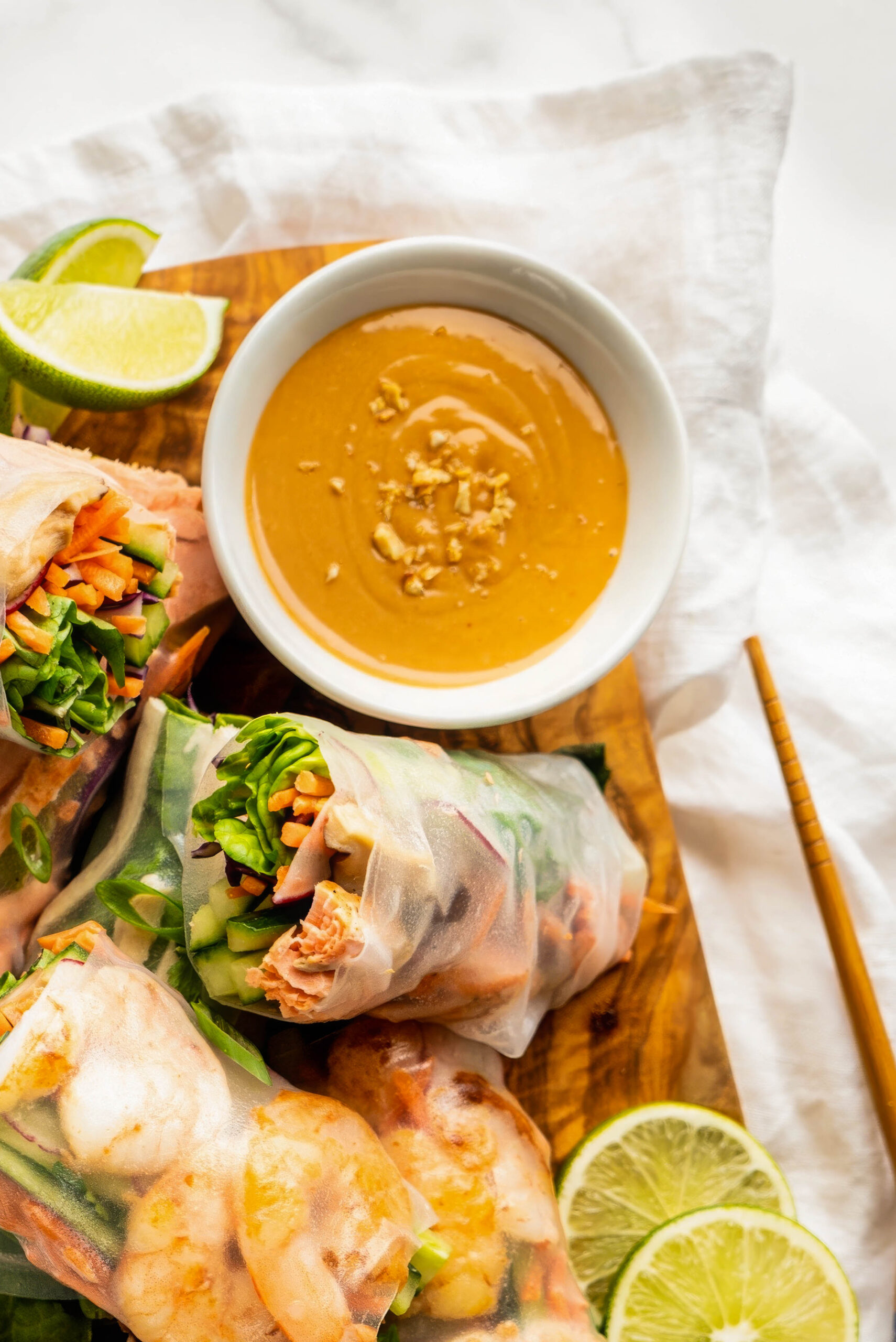 Homemade Spicy Peanut Sauce Recipe for Spring Rolls