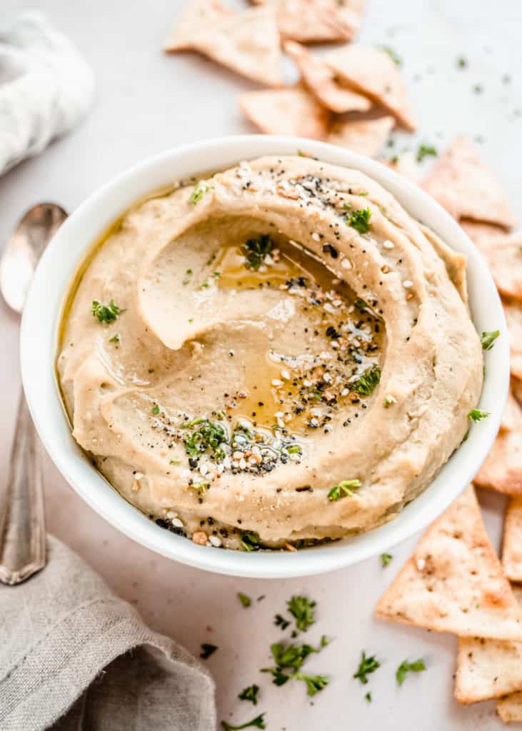 split pea hummus