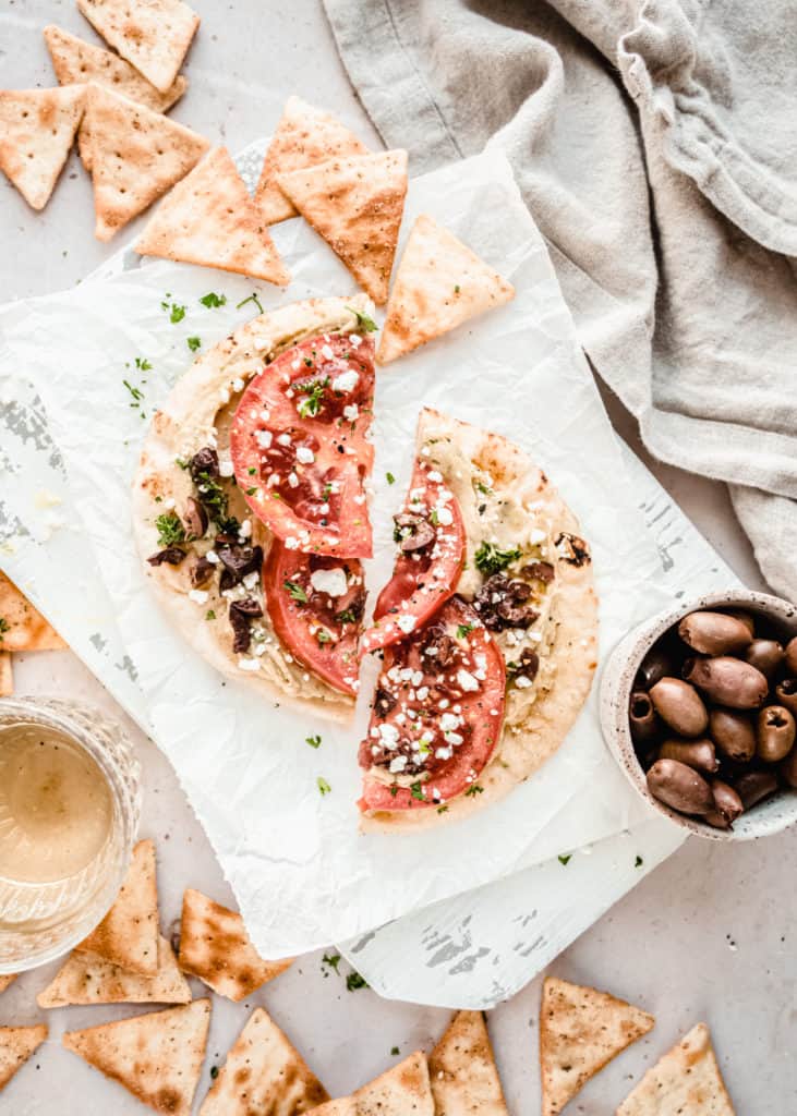 split pea hummus