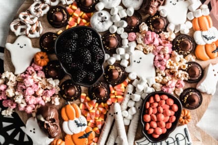 halloween snack board